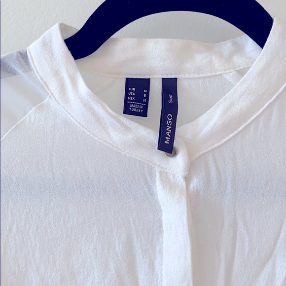 Mango stand collar shirt - Picture 2 of 5